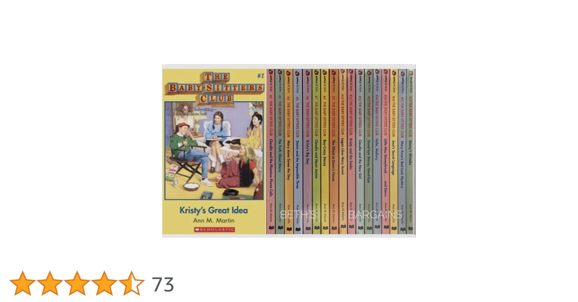 The Baby Sitters Club Book Set Collection Books 1 - 18: Ann